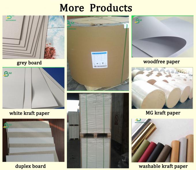 White C2S Art Paper Jumbo Roll Art Card 300gsm For Printing / Packaging