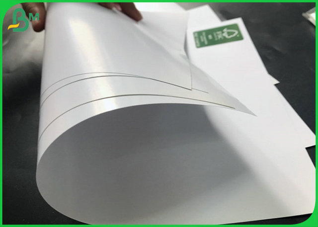 Coated Double Side 120G 180G High Gloss Couche Paper With Jumbo Roll 400mm