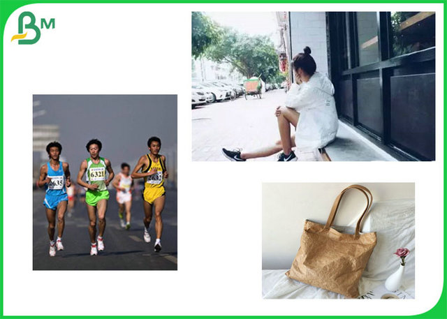 Tyvek Fabric 100% Recyclable And Silk surface Tyvek Fabric For Making Clothes Or Bags