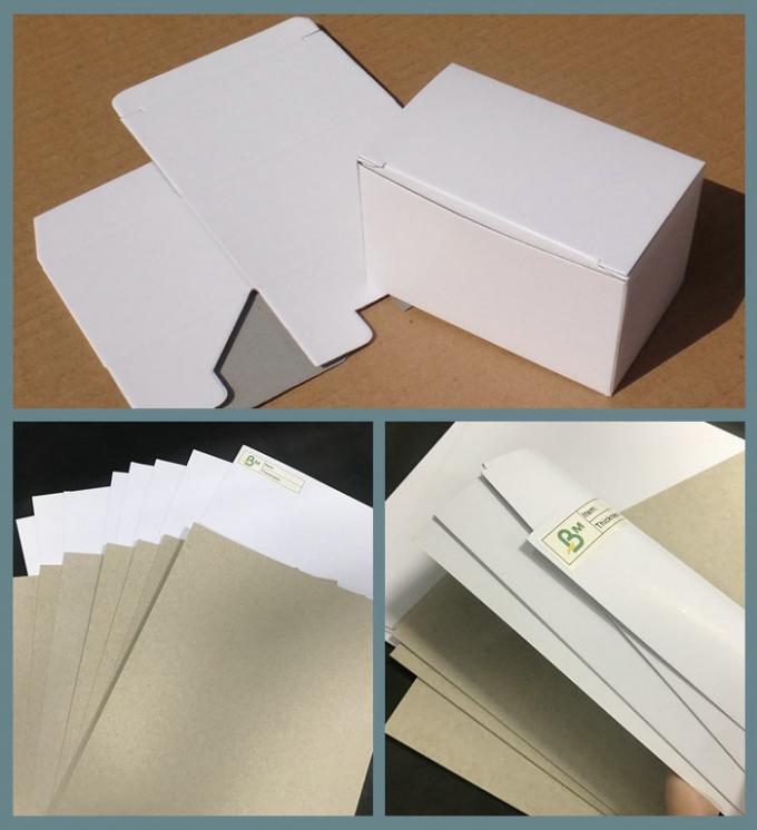 CCNB Duplex Paperboard White Coated Top 300g 350g 400g Sheets FSC