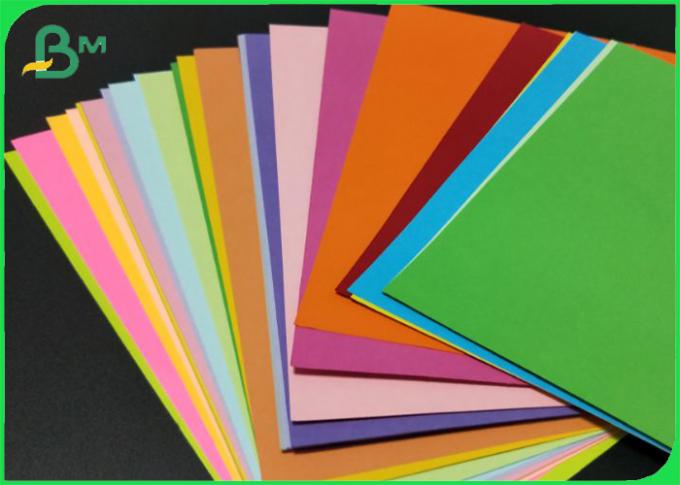 Good Color Stability Bristol Paper 180 / 200 / 230 / 250 / 300g Vert / Rose / Jaune / Blanc