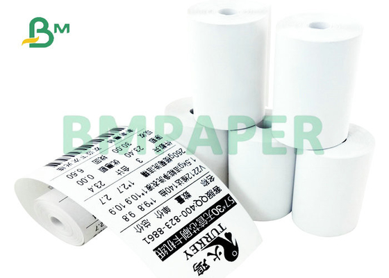 Virgin Pulp 48GSM 55GSM Cash Register Thermal Paper Roll For POS Printer