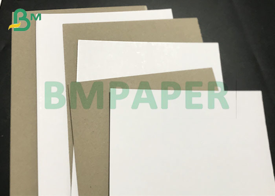 Recyclable 900gsm 1250gsm thick White claycoat Duplex Board Grey Back Sheets