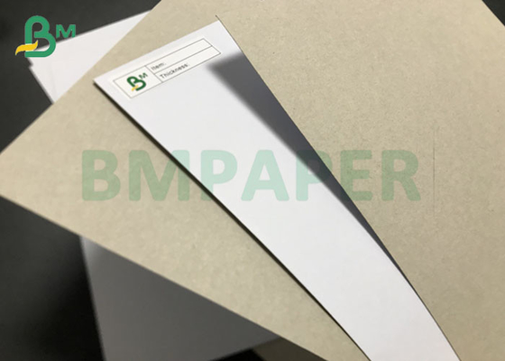 GD2 Duplex Board Grey Back Chip Board For Printing And Packing Box