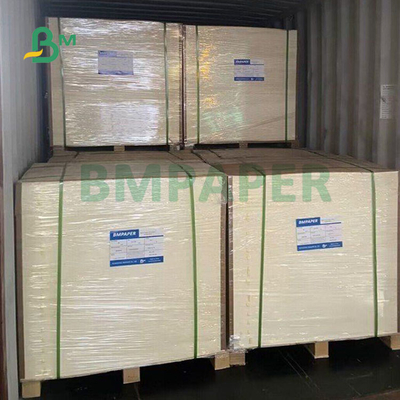 61 x 86cm Bleached 500gsm 600gsm Cellulose Board Sheet For Cosmetics Boxes