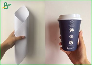 One Side Coated Kraft Liner Paper Board , 200gsm 230gsm White Card Paper