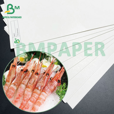 Food Grade Frozen White Cardboard 275gsm 325gsm 350gsm for Packing Seafood Products