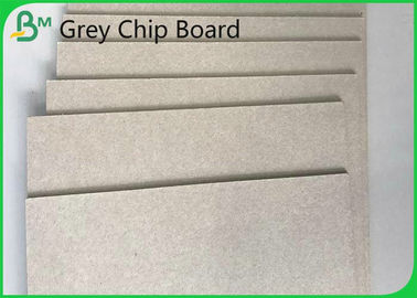 Waterproof Recycled Pulp Grey Chipboard 19 Inch / 72 Inch 1.0mm / 1.5mm