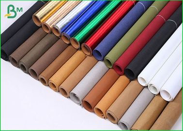 Tearproof Colored Washable Paper Roll , Washable Kraft Paper Fabric For Bag DIY Fine Arts and Crafts