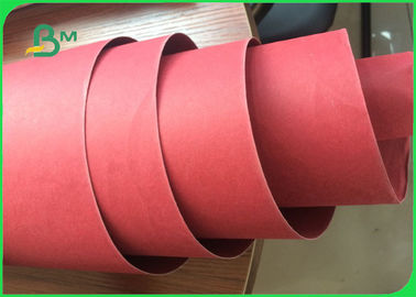 100% Cellulose fabric Washable Kraft Liner Paper Eco Red / Blue / Green