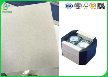 400 - 1600g Smoothness Laminated Grey Board With Two Sides Grey Back For Packing Box
