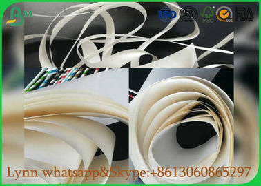 September White Food Grade Paper Roll With The Straw Pipe Paper