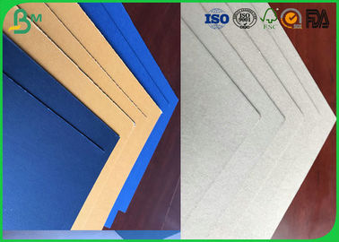 Grade A 1.0mm 1.5mm or Other Thickness Dyed Grey Board With FSC Certification For Packing
