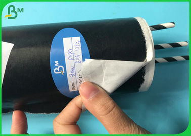 Eco - Friendly Printed FDA Approved 60g 120g Drinking Straw kraft Paper Roll