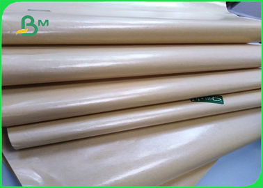 Durable White &amp; Brown Polyethylene Coated Kraft Paper For Surgar Packaging