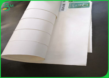 Oil Resistant 100gsm + 10gsm PE One Side Coated White Food Grade Kraft Paper For Wrapping Food