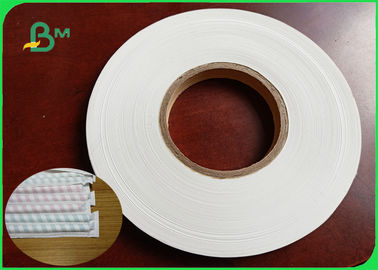 Environmental Protection Food Grade Paper Roll 28g Straw Wrapping Paper For Packing