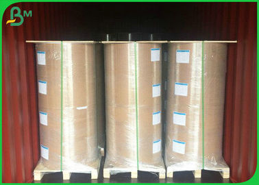 100gsm - 160gsm Glossy Coated Paper , Greaseproof One Side PE Coated Paper For Food Bag