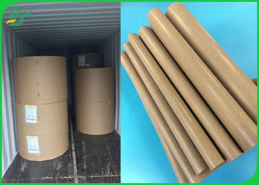 Brown Color 50GSM PE Material Coated Paper For Wrapping The Coffee Cup Or Bread