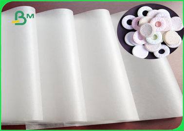 40GSM 50GSM C1S White Paper Rolls Greaseproof 1020MM For Packing Sugar