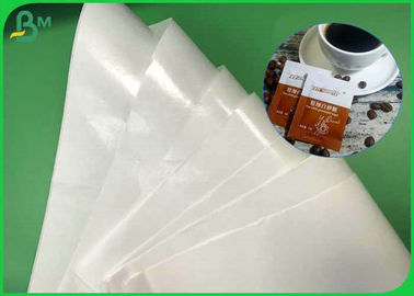 Moisture - Proof 1020mm 40gsm+10gsm PE Coated Paper Roll For Packing Sugar