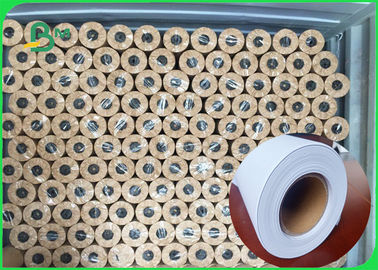 80 Grams Smooth Surface Wear Resistance Inkjet Plotter Paper In Roll