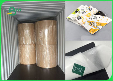 26gsm To 50gsm Non - Polluting Greaseproof White Kraft Paper For Bacon Packaging