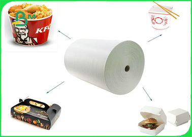 Greaseproof 350gsm + 15g PE Coated Cardboard For Food Container