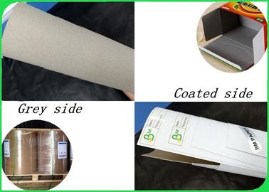 Width 80×110cm Mixed Pulp 200 - 450gsm Coated Duplex Board For Packing Box