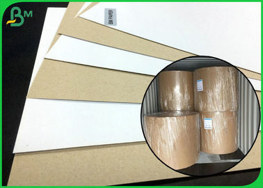 300GSM 350GSM One Side Coated Duplex Board White Back Sheet For Normal Package