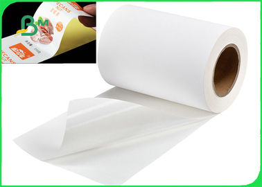 Self - Adhesive 55GSM Thermal Sticker Paper For Bank Printer 4'' X 6&quot; Inch
