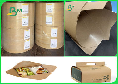 160g+10g Food Grade PE Environmentally Friendly Kraft Paper For Food Bag