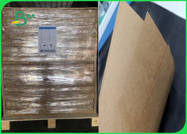 225gsm 250gsm Good Printing Performance FDA Brown Kraft Paper For Paper Tray