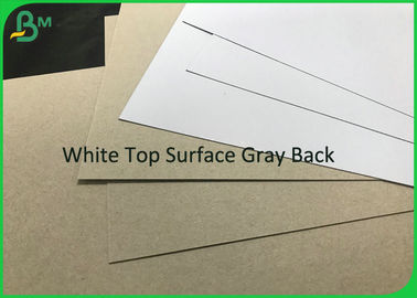 AAA Jumbo Roll C1S Grey Back White Top Paper 250gr To 400gr Duplex Board 1300mm