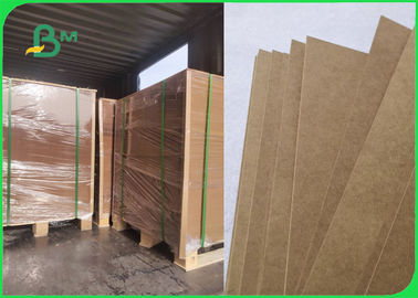 Moisture Proof Eco Brown Kraft Paper For Fast Food Packaging 300gsm 350gsm