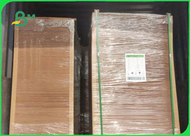300gsm 350gsm 70 * 100cm Brown Kraft Board In Sheet For Packaging