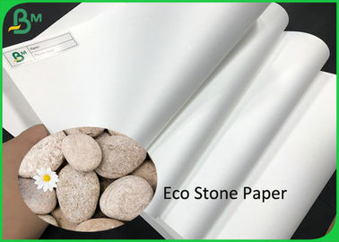 SGS Approved Eco Material White SP Paper 120G 145G Matte Stone Paper Sheet