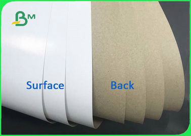 Good Stiffness 140gsm 170gsm Coated White Top &amp; Uncoated Liner Paper For Cartons