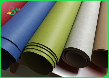 Zero Pollution Fiber 0.5mm Colored Washable Kraft Paper For Fashion Bags