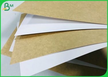 Anti - Folding White Top Pure Kraft Liner Sheet 200g 250g For Luxury Box