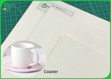 24&quot; * 38&quot; Absorbent Cardboard Sheet  0.7mm 1.4mm White Cup mat Paper