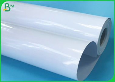 24 Inch 36 Inch Width Roll Dye Ink 200gsm High Glossy Inkjet Paper With 100 Feet Length