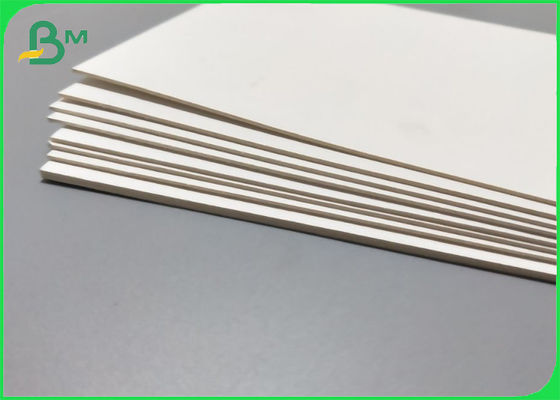 High Absorbent Uncoated Paper Coaster Board White Natural White 1.0mm - 1.6mm