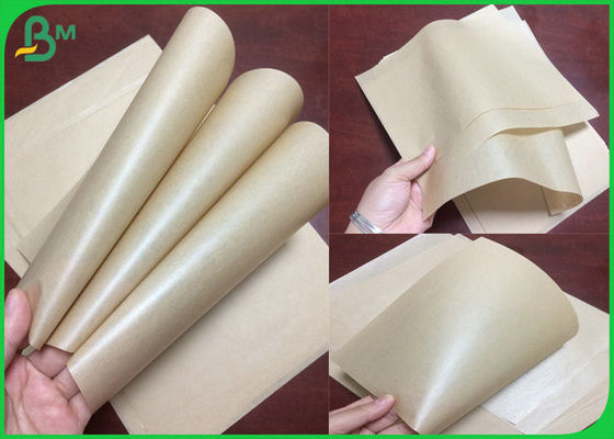 70gsm 80gsm PE Coated Brown Kraft Paper Roll For Nut Packaging Paper Bag