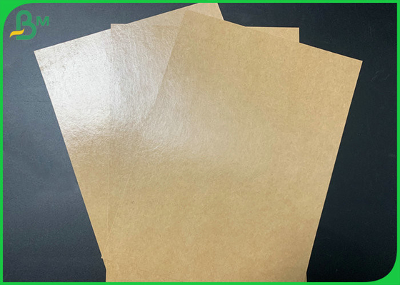 Food Grade Brown Kraft Paper 270gsm With 15gsm PE Coated For Dry Food Box