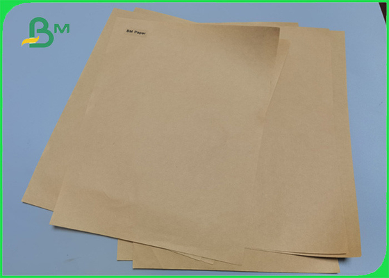 Strong quality 90gsm Semi Extensible brown Kraft paper rolls for Cement bags