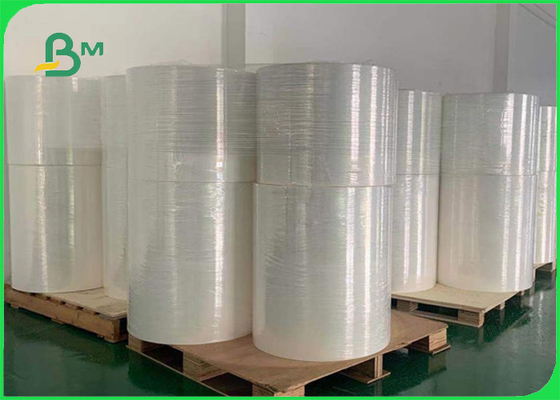 130um Thermal Synthetic Paper For Logistics Label 210mm * 2000m Waterproof