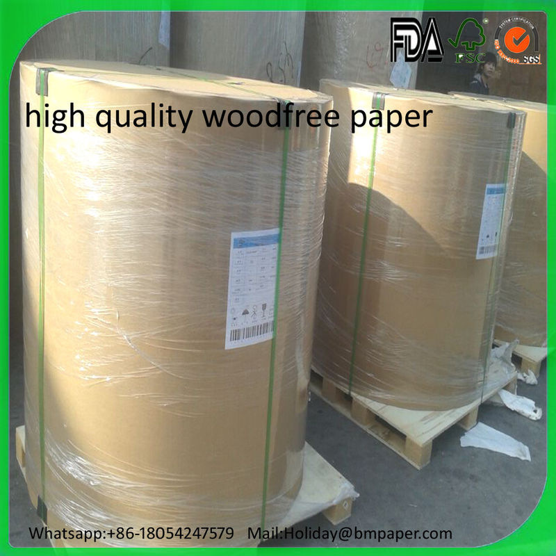 High quality Woodfree offset printing paper 55grams