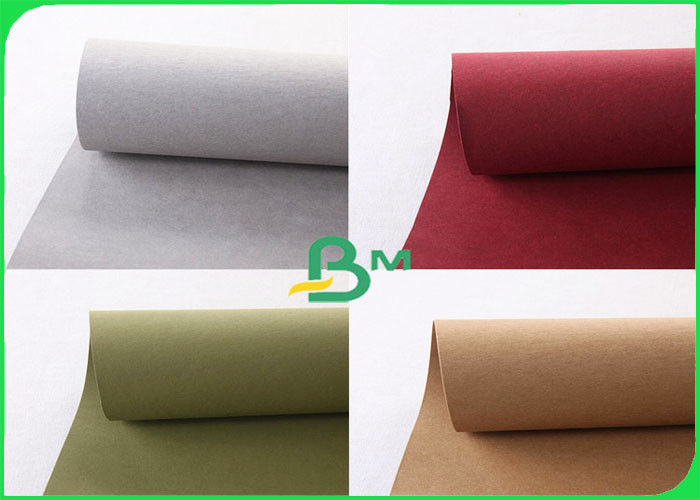 0.55mm Thickness Washable Kraft Paper 30 Colors Kraft Paper Rolls For