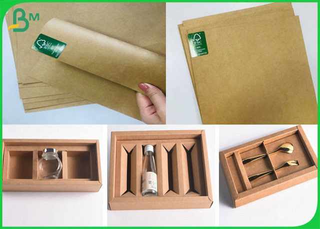 brown kraft paper sheets